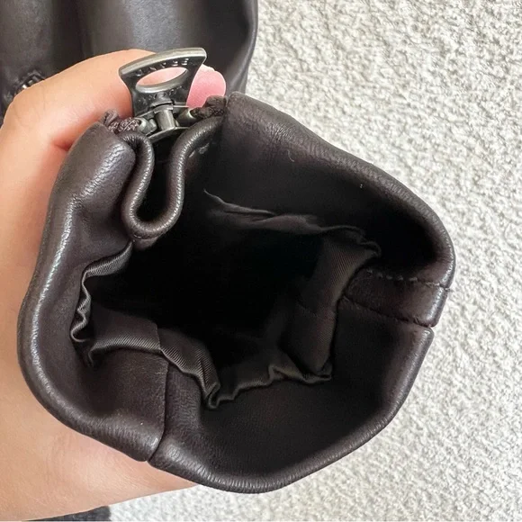 Lucky‎ Brand Women’s Leather Shawl Collar Jacket Size XS